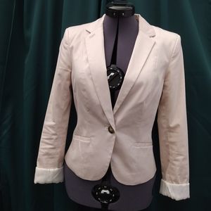 H&M Blush Pink Blazer Jacket